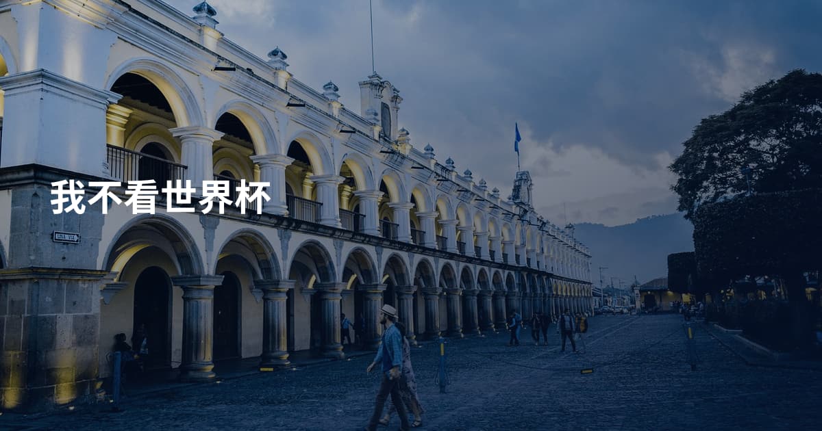 我不看世界杯