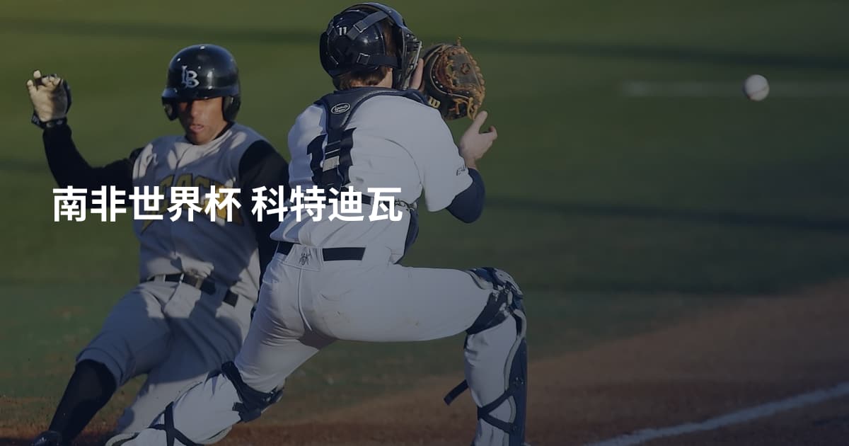 南非世界杯 科特迪瓦