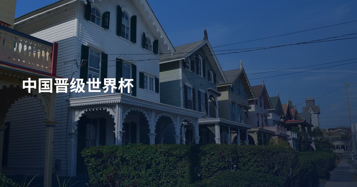 中国晋级世界杯