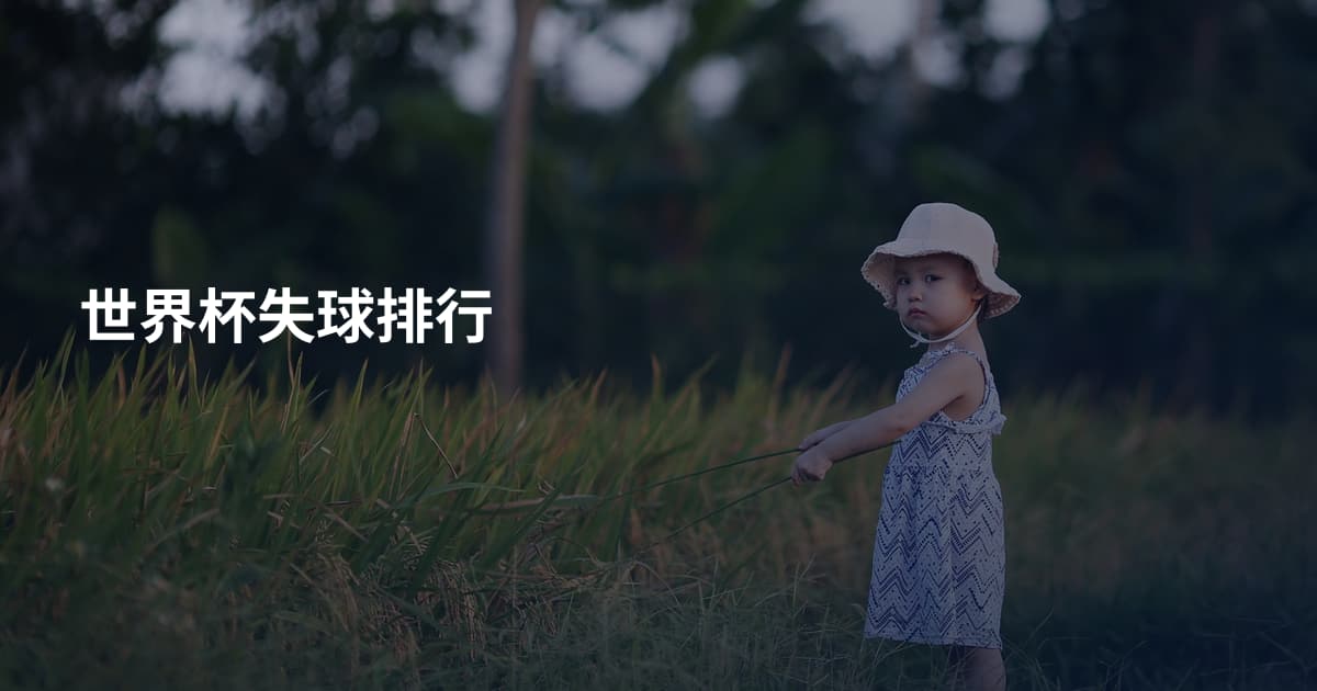 世界杯失球排行