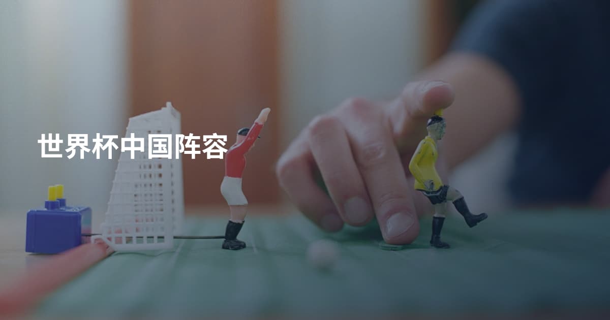 世界杯中国阵容