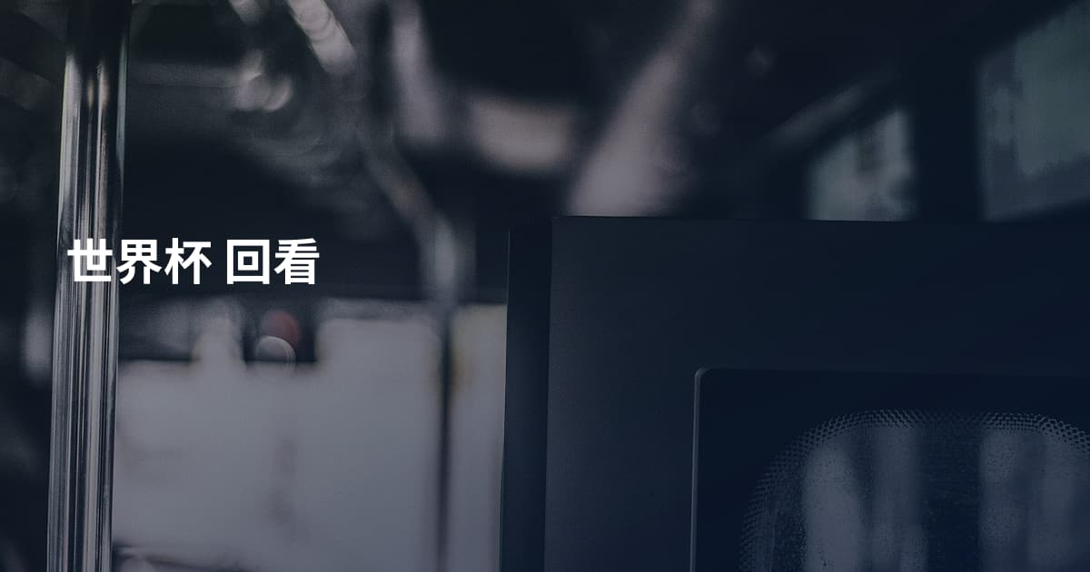 世界杯 回看