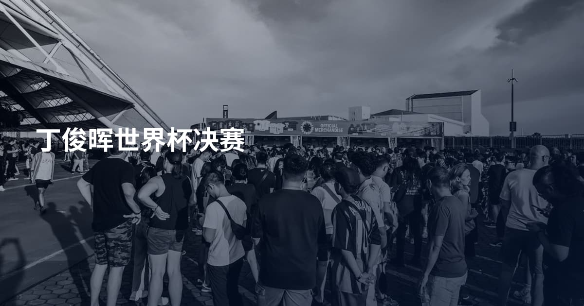 丁俊晖世界杯决赛
