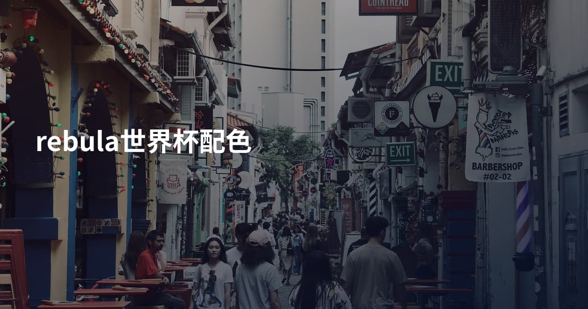 rebula世界杯配色