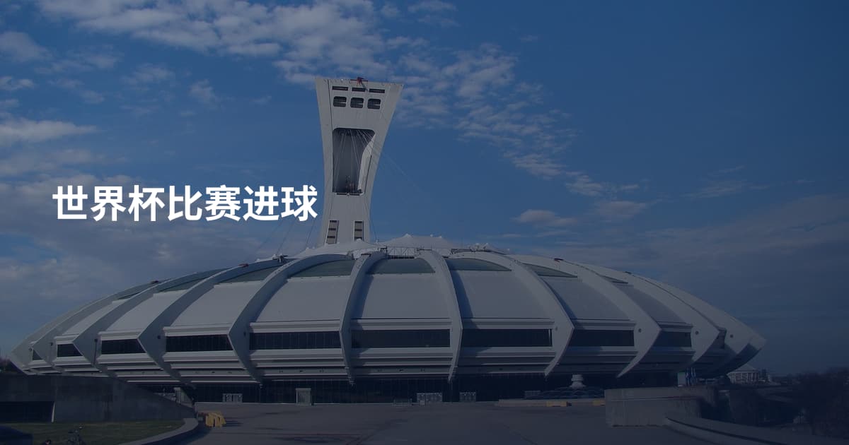 世界杯比赛进球