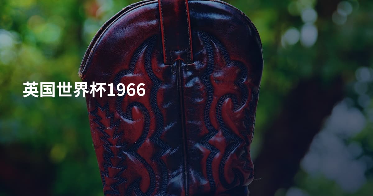 英国世界杯1966