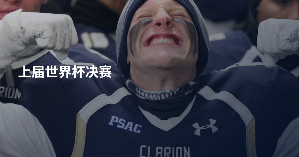 上届世界杯决赛