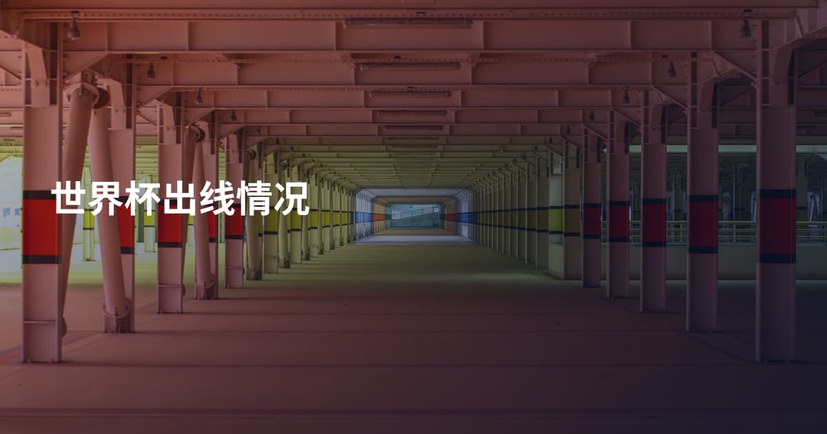 世界杯出线情况