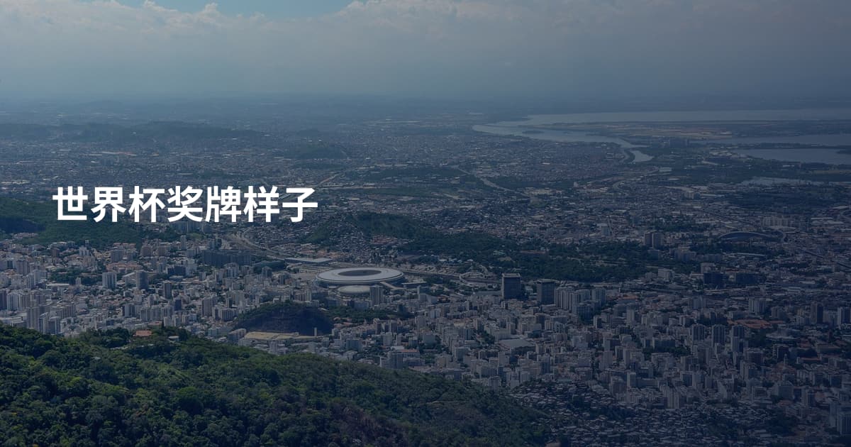 世界杯奖牌样子