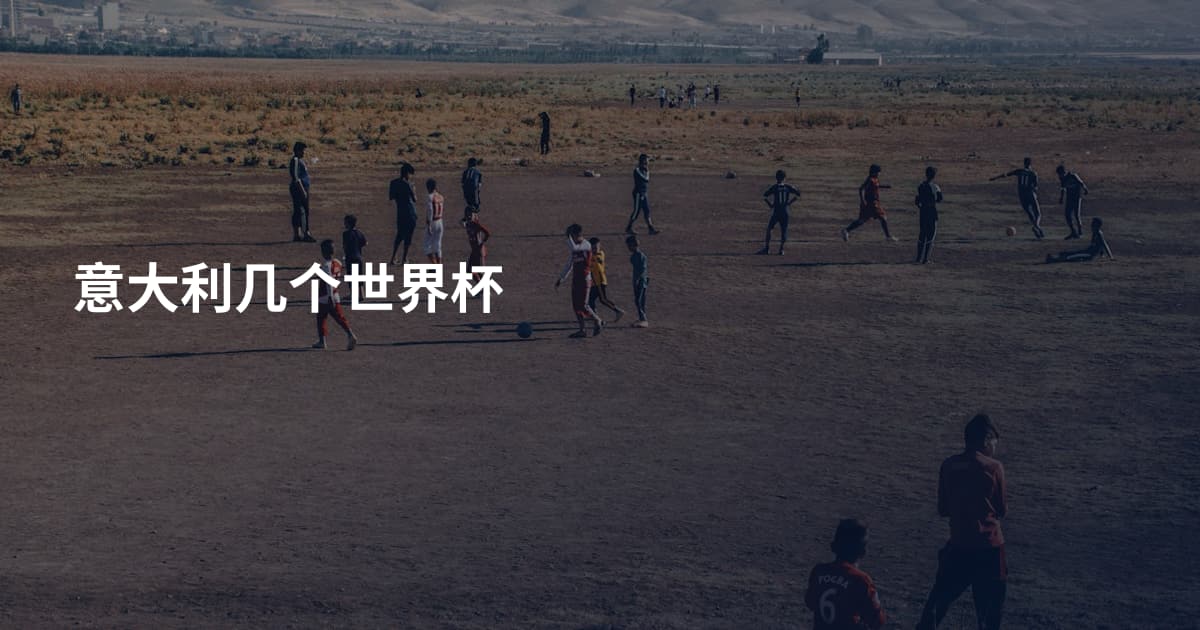 意大利几个世界杯