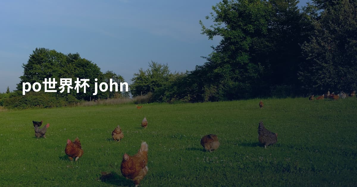 po世界杯 john