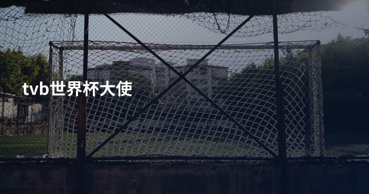 tvb世界杯大使
