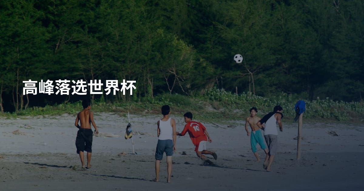 高峰落选世界杯