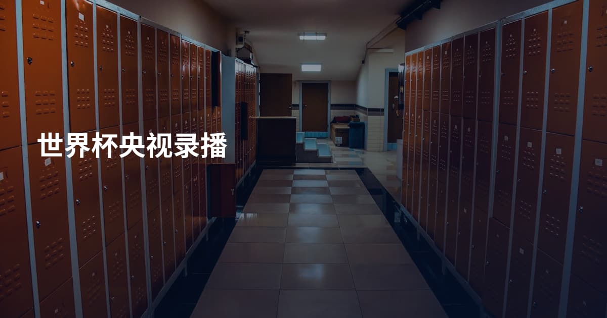 世界杯央视录播