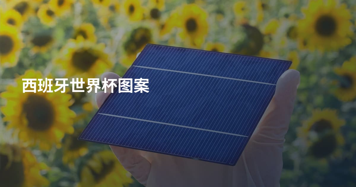西班牙世界杯图案