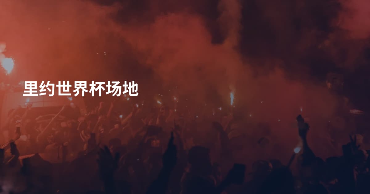 里约世界杯场地