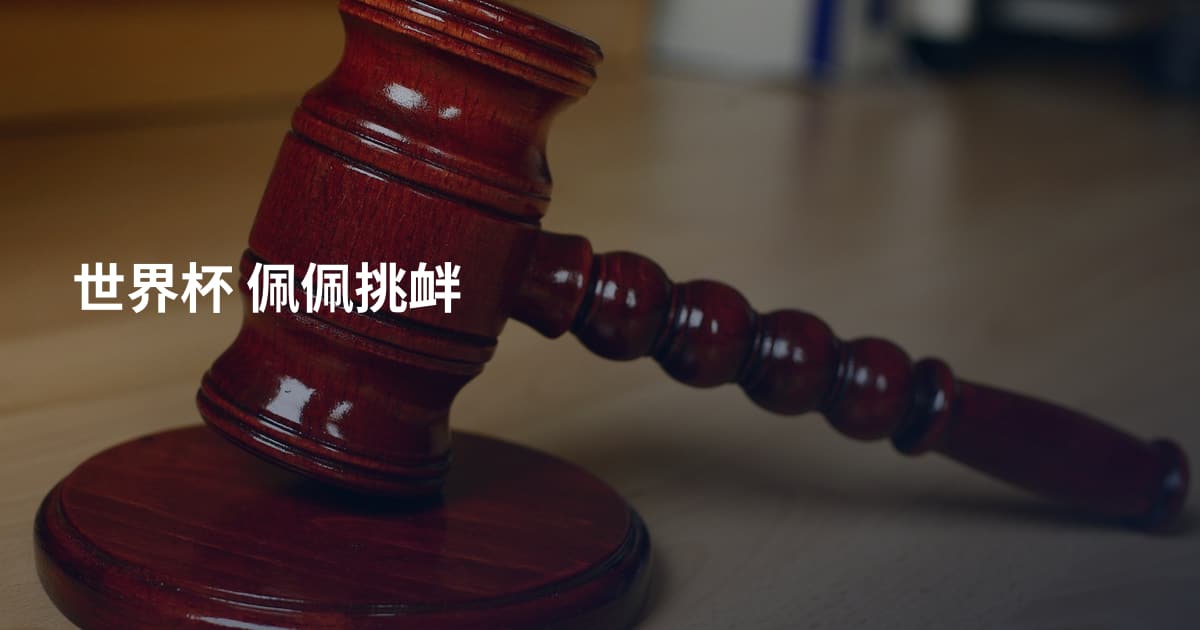 世界杯 佩佩挑衅