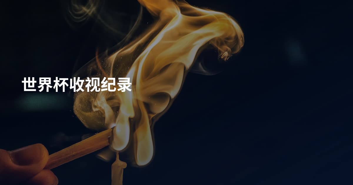 世界杯收视纪录