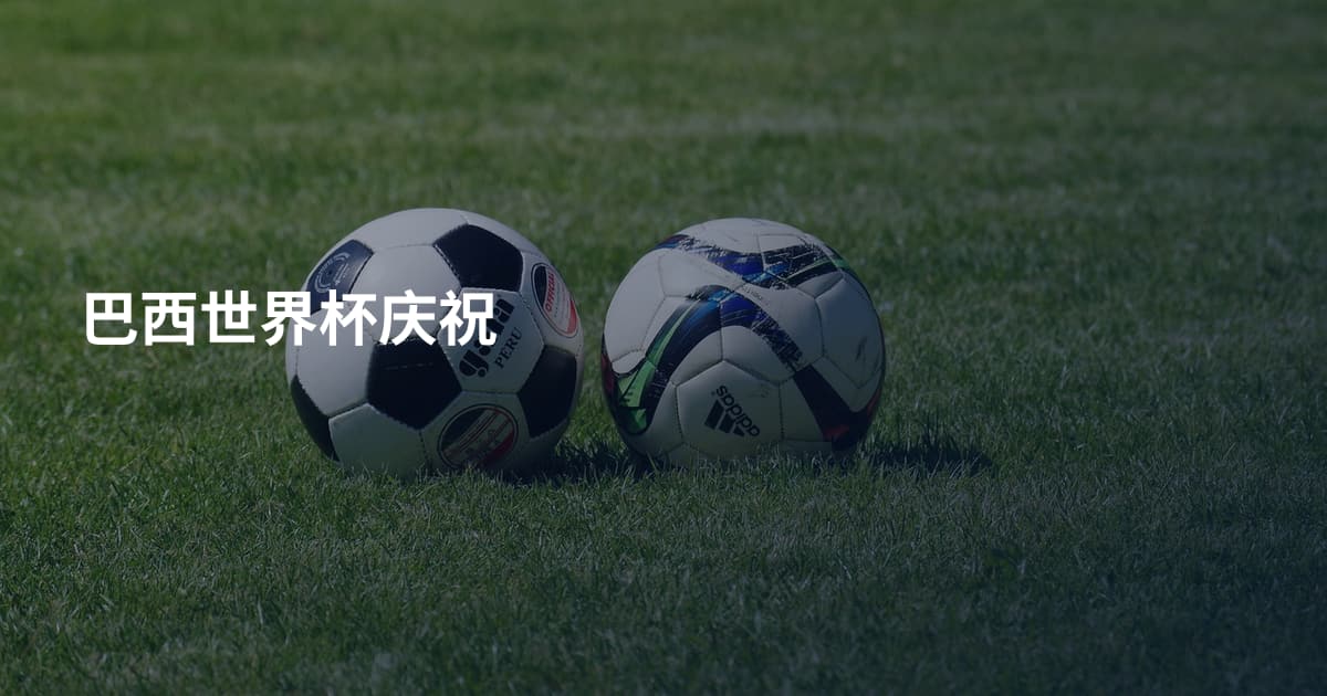 巴西世界杯庆祝