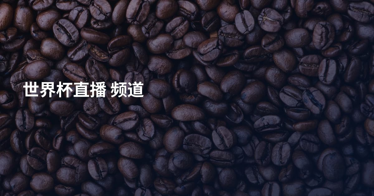世界杯直播 频道