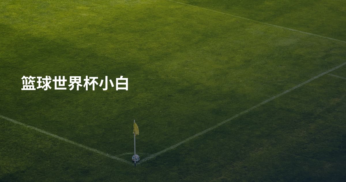 篮球世界杯小白