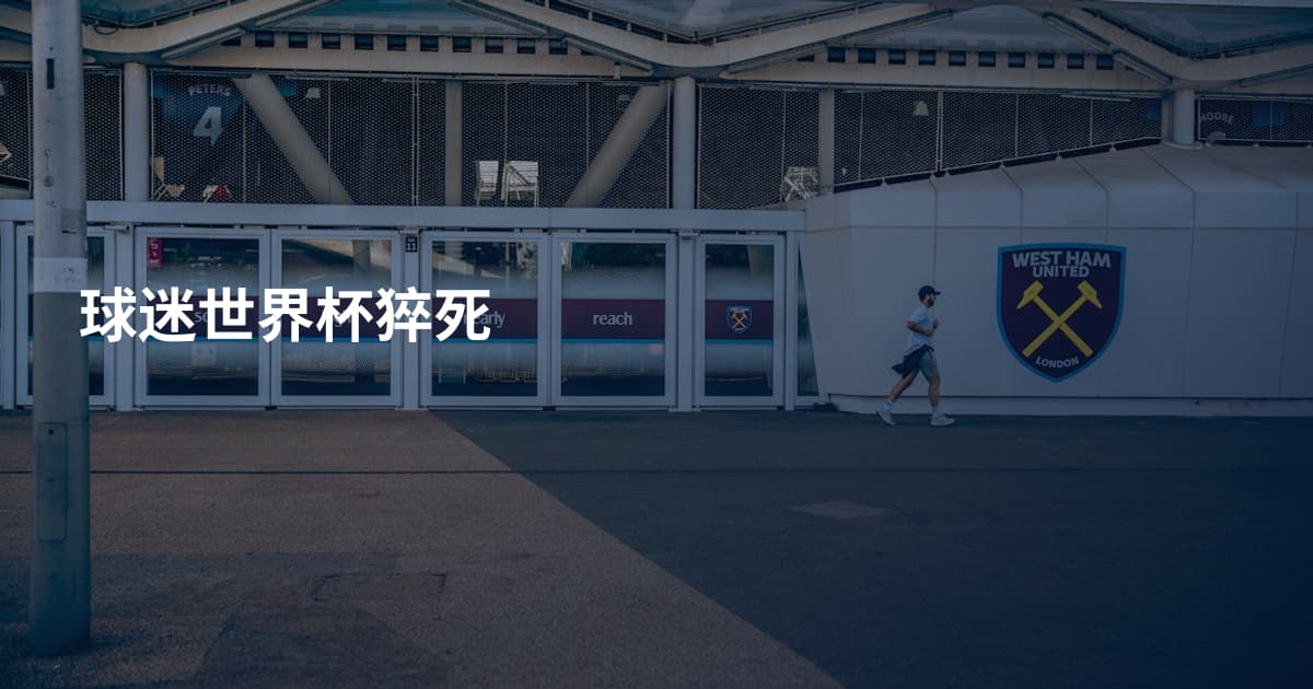 球迷世界杯猝死