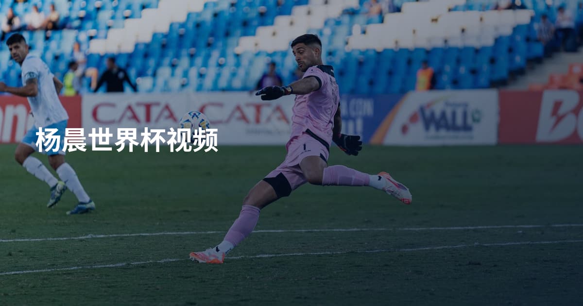 杨晨世界杯视频