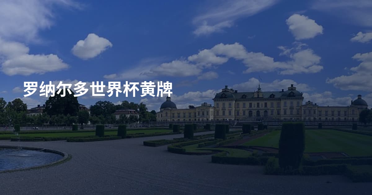 罗纳尔多世界杯黄牌