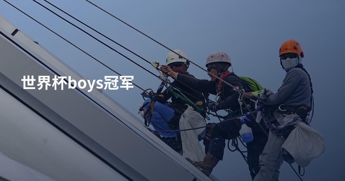 世界杯boys冠军