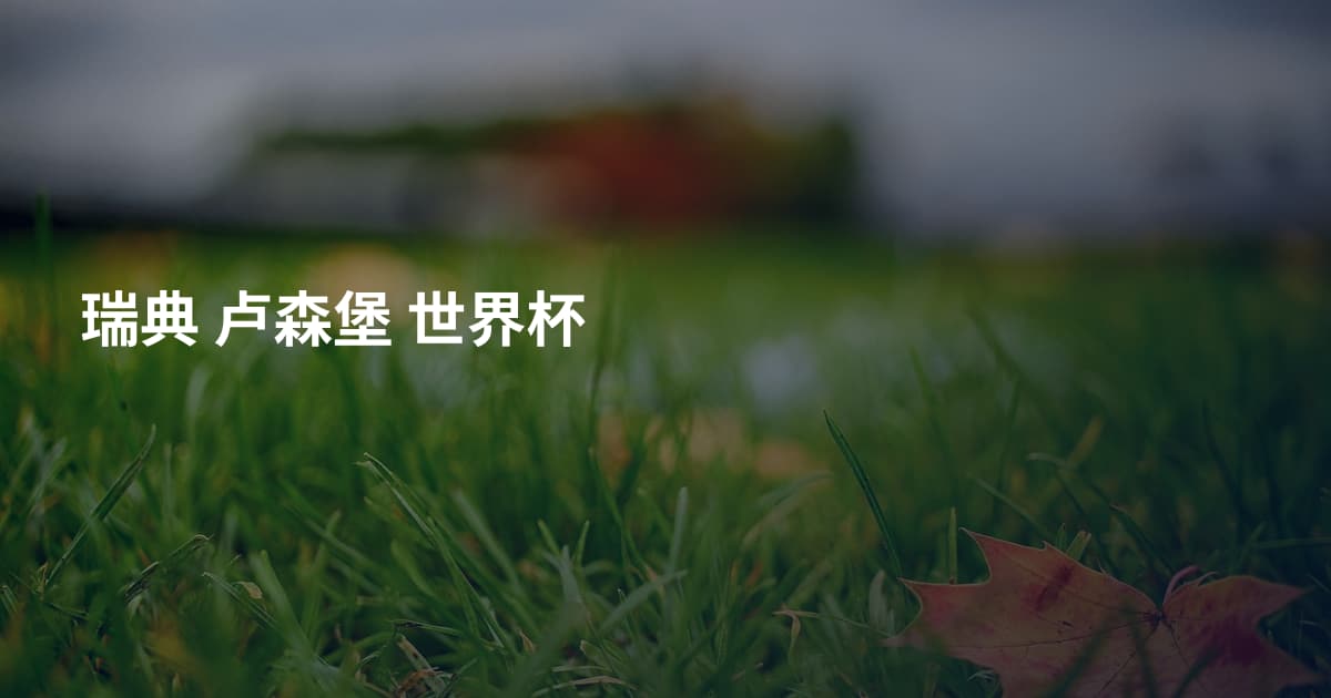 瑞典 卢森堡 世界杯