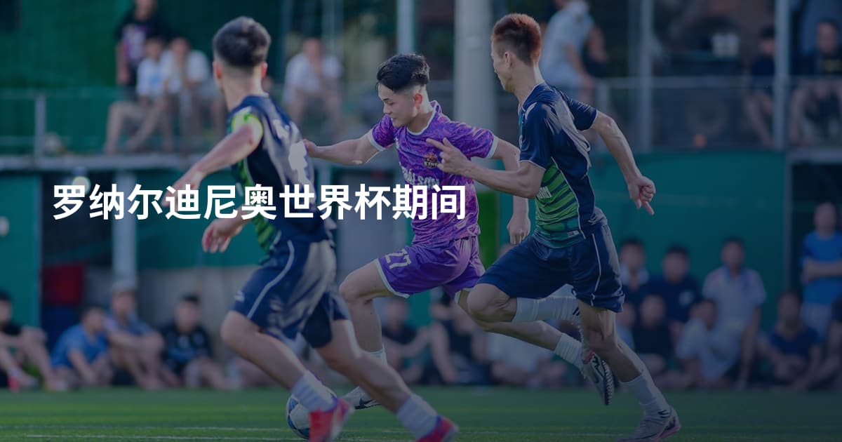 罗纳尔迪尼奥世界杯期间