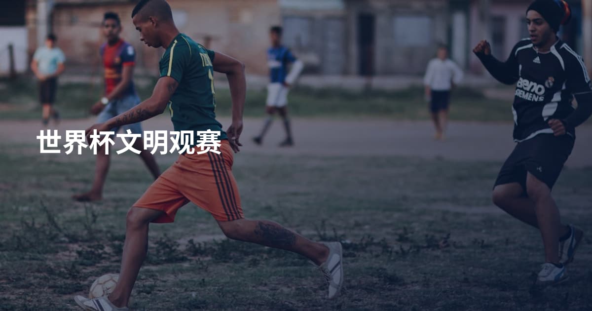 世界杯文明观赛