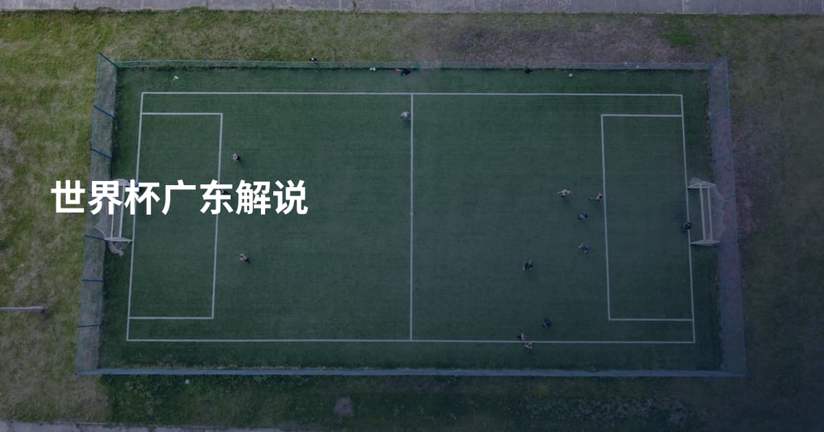 世界杯广东解说