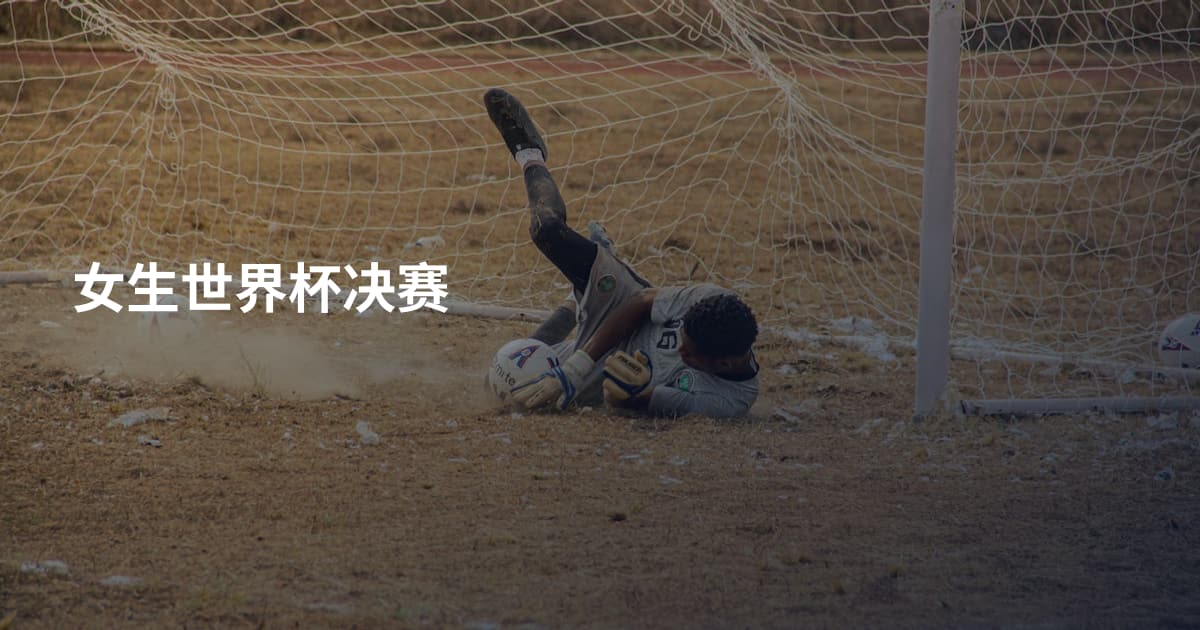 女生世界杯决赛