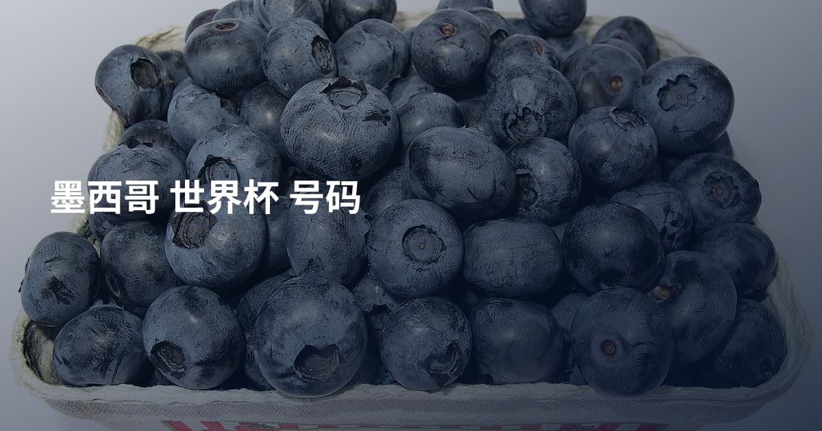 墨西哥 世界杯 号码