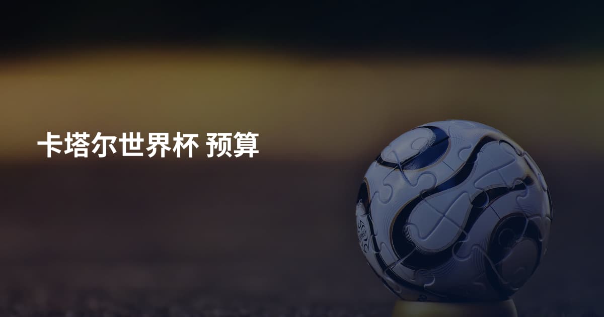 卡塔尔世界杯 预算