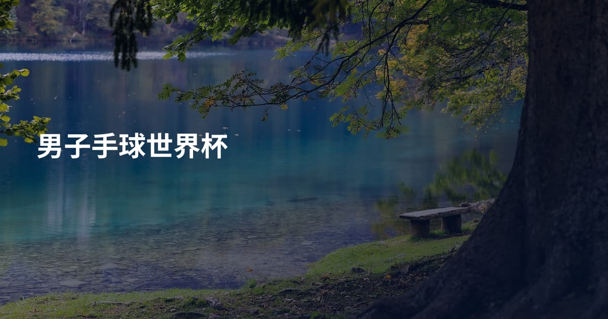男子手球世界杯