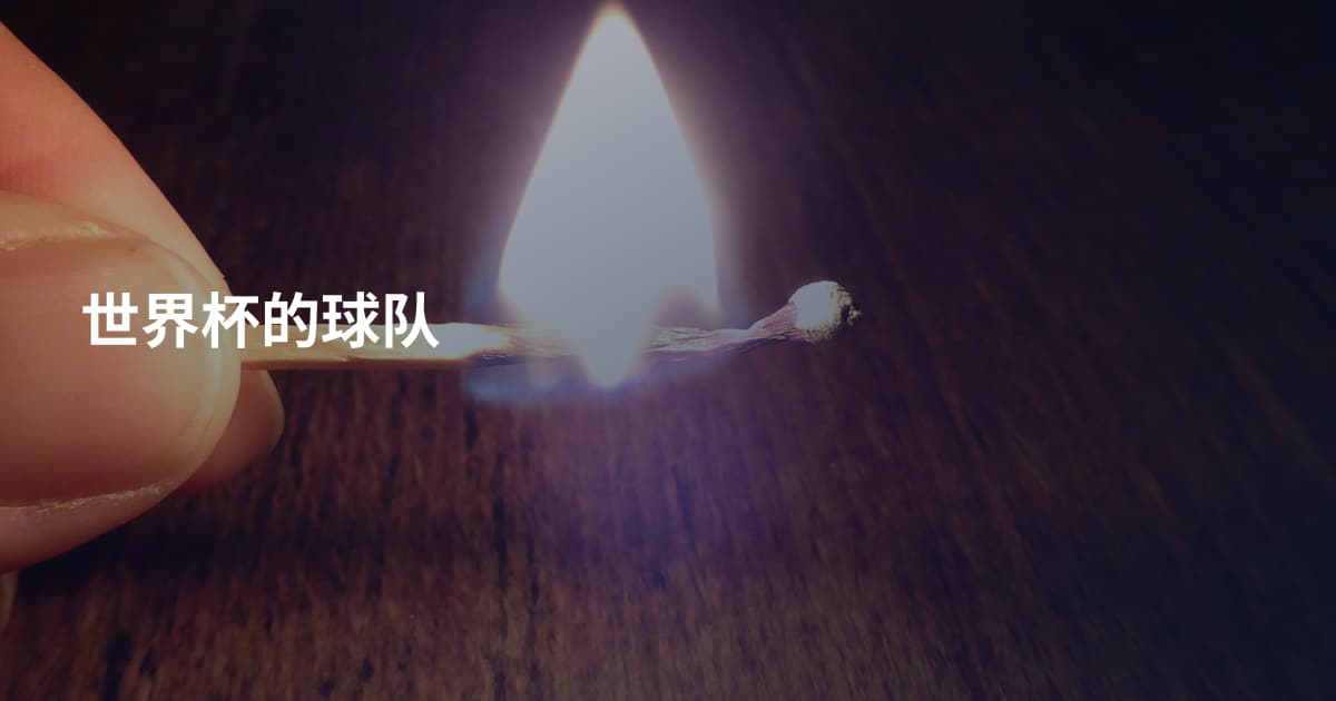 世界杯的球队