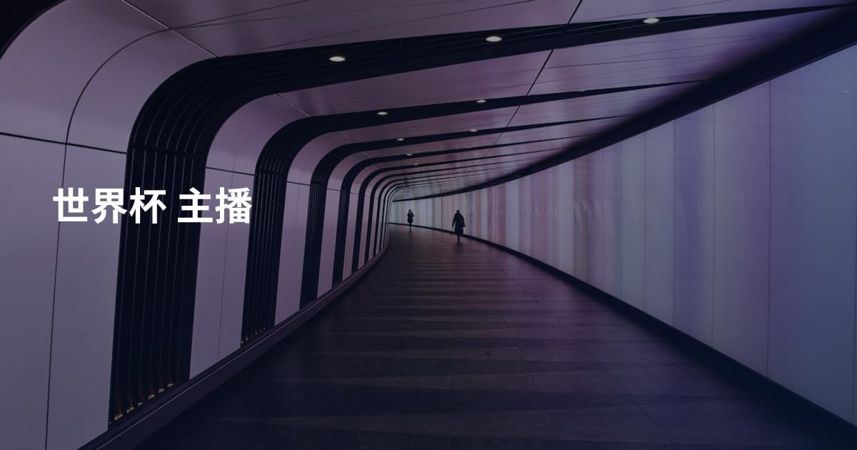 世界杯 主播