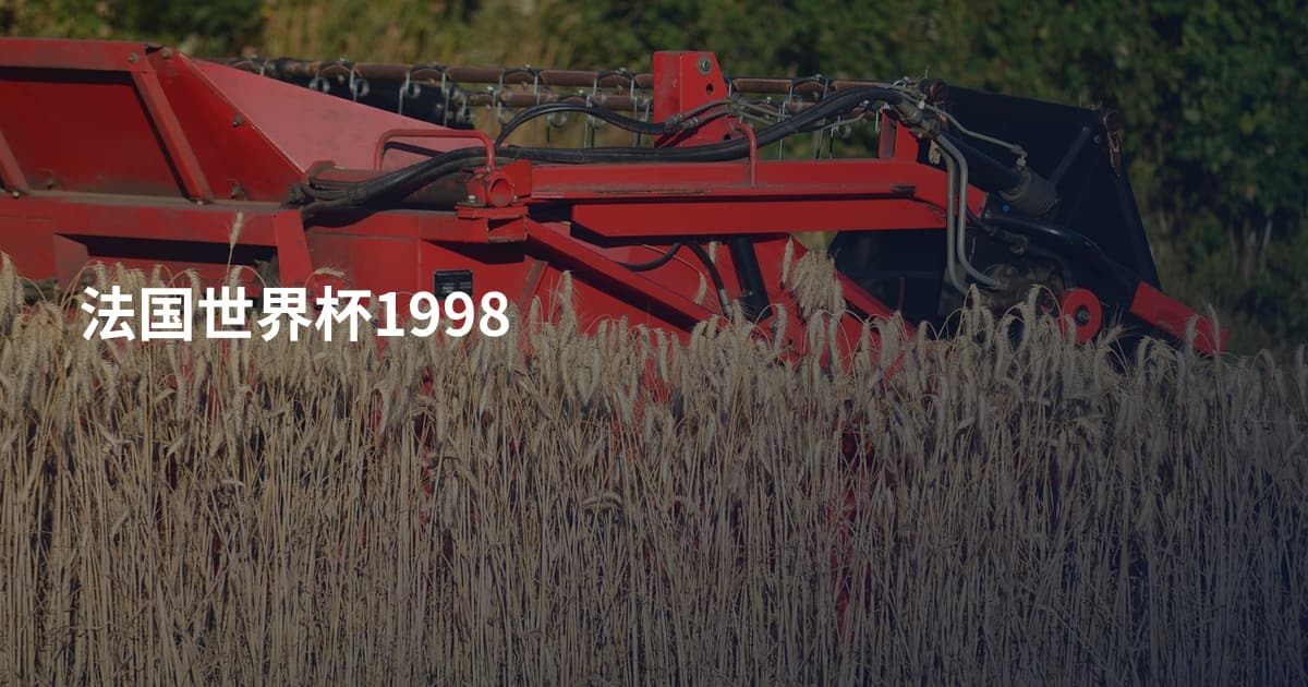 法国世界杯1998