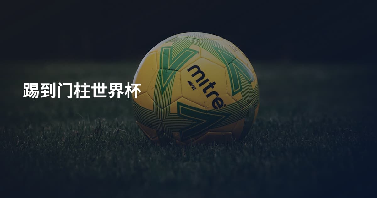 踢到门柱世界杯