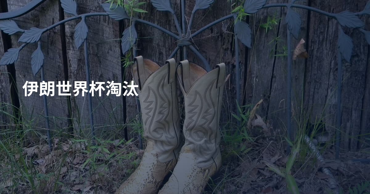 伊朗世界杯淘汰