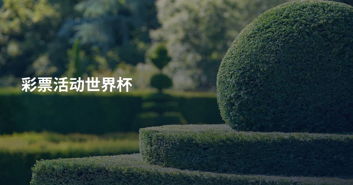 彩票活动世界杯