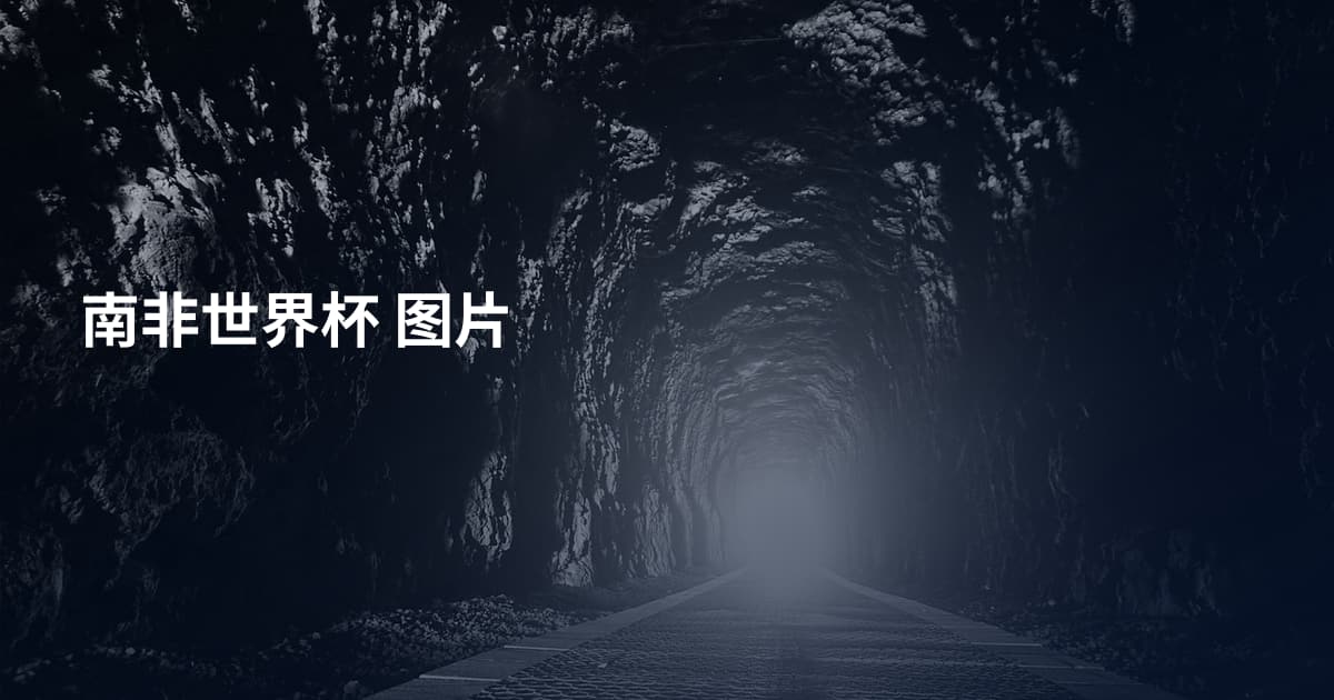 南非世界杯 图片