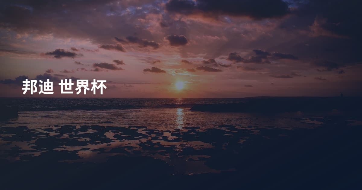 邦迪 世界杯