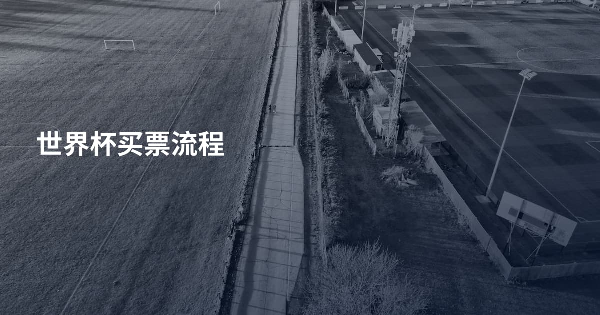 世界杯买票流程