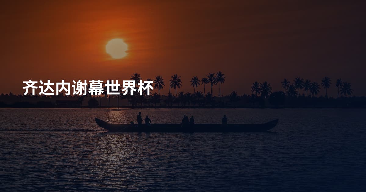 齐达内谢幕世界杯
