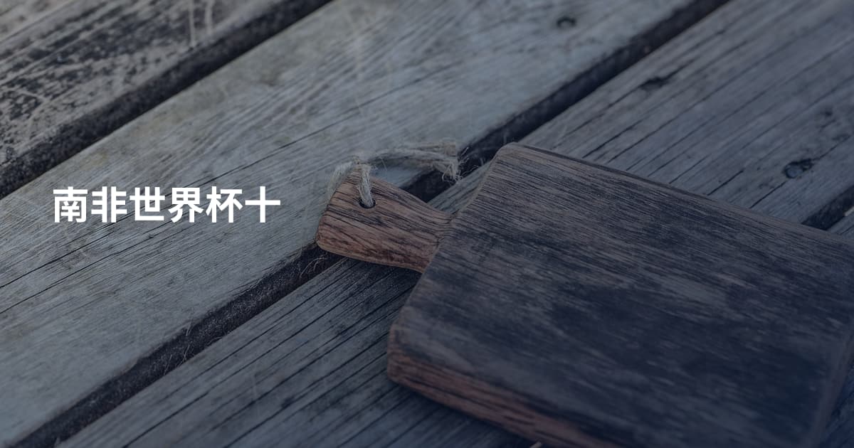 南非世界杯十