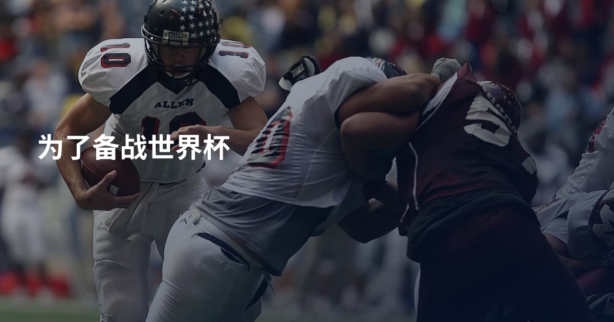 为了备战世界杯