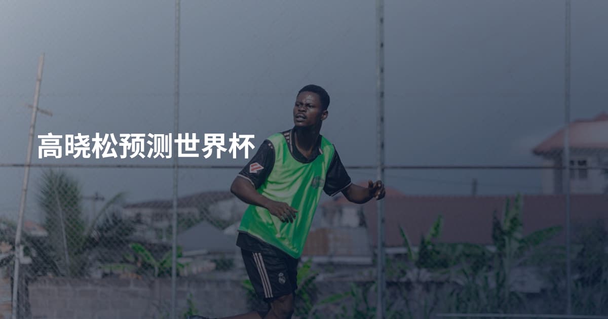 高晓松预测世界杯